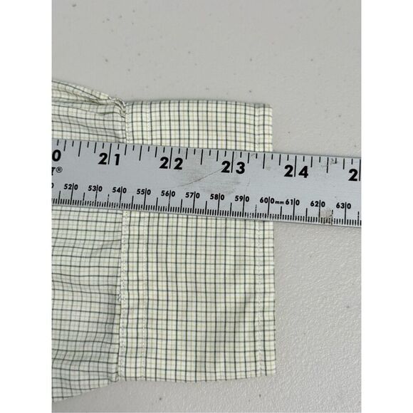 Brooks Brothers Est 1818 LS Cotton Dress Shirt 17 1/2 - 5 Blue Yellow Check - Picture 8 of 10